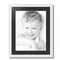 ArtToFrames 17x21" Matted Picture Frame with 13x17" Single Mat Photo Opening Framed in 1.25" White and 2" Mat (FWM-3966-17x21)